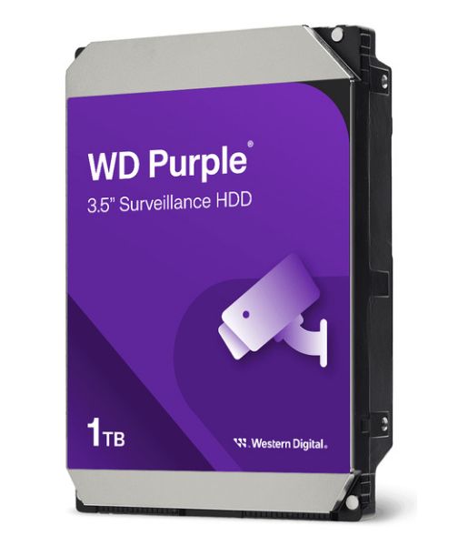 WD Purple 7X24 3,5' 1TB SATA resmi